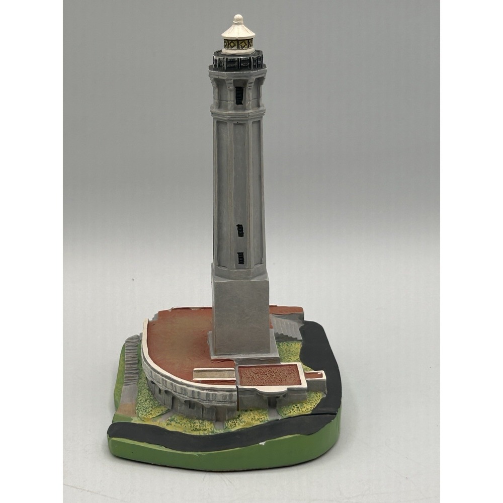 VTG Spoontiques Alcatraz Islandβ Lighthouse Village Figurine Sculpture #9272